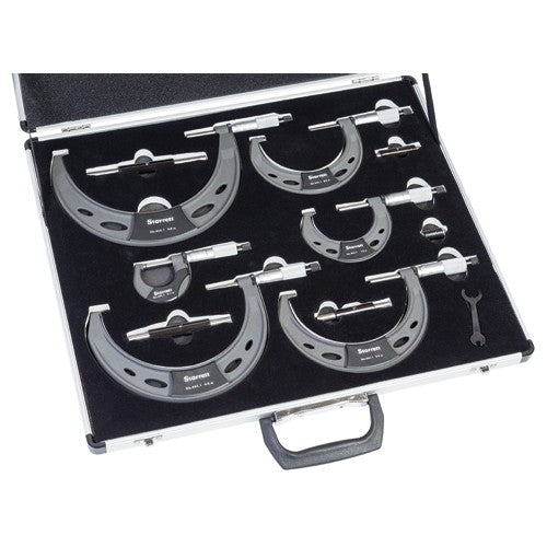 Starrett MV7072532 ST444.1CXRLZ 0-6 MIC SET 