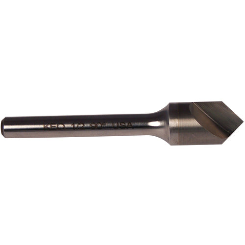 Keo AV4255730 1/8 Size-1/8 Shank-100° Single Flute Countersink