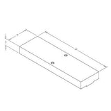TE-CO SFP4000 4" SNPLK FIX JAWS 4" WIDE