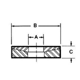 Te-Co 42709 Spherical Washers - Steel Assemblies 1 1/4
