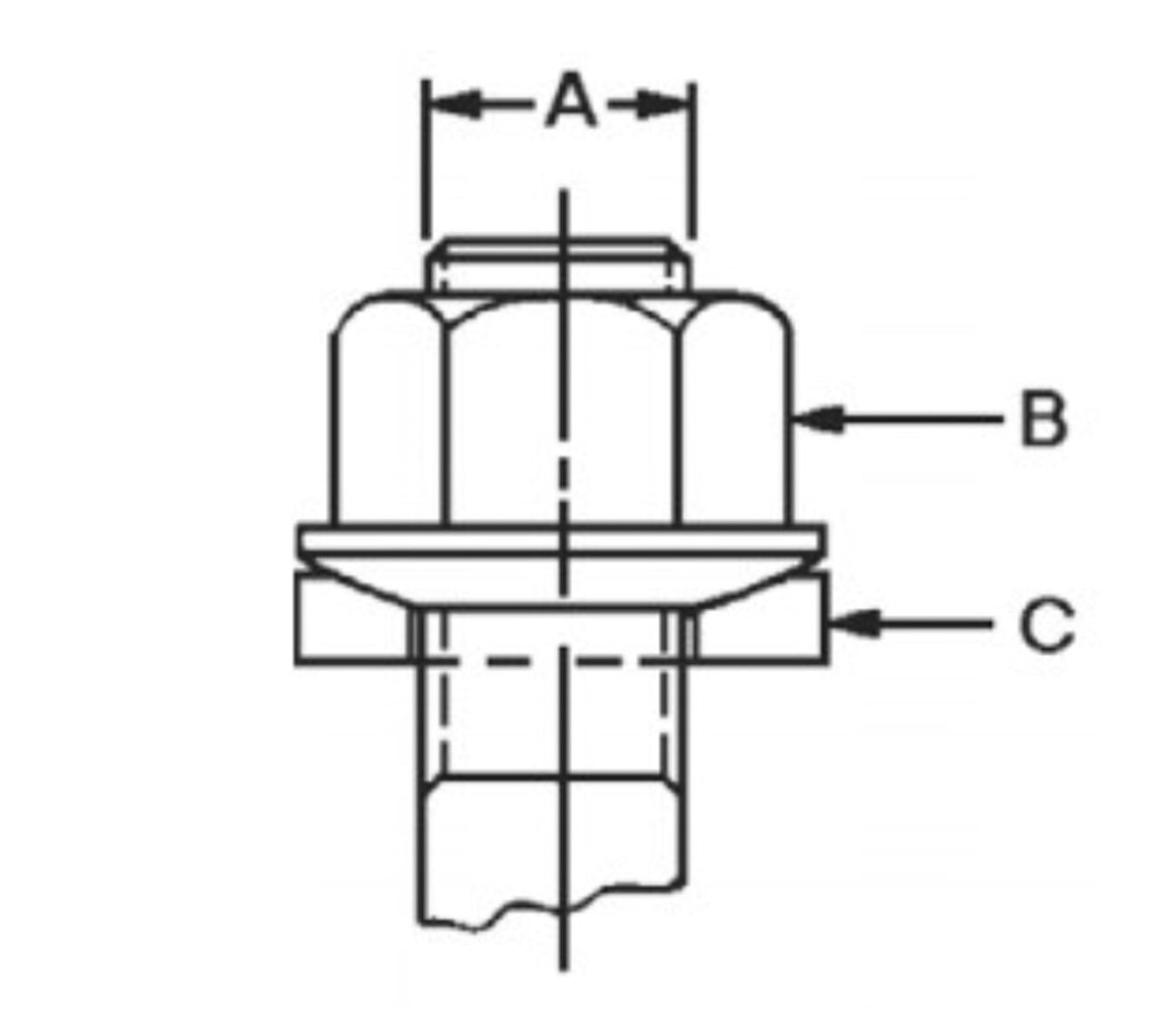 JERGENS SPHERICAL FLANGED ASSEMBLIES, M6, ALLOY STEEL - 39352