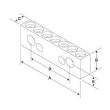 TE-CO 35451 VersaGrip - STEEL VISE JAW SET