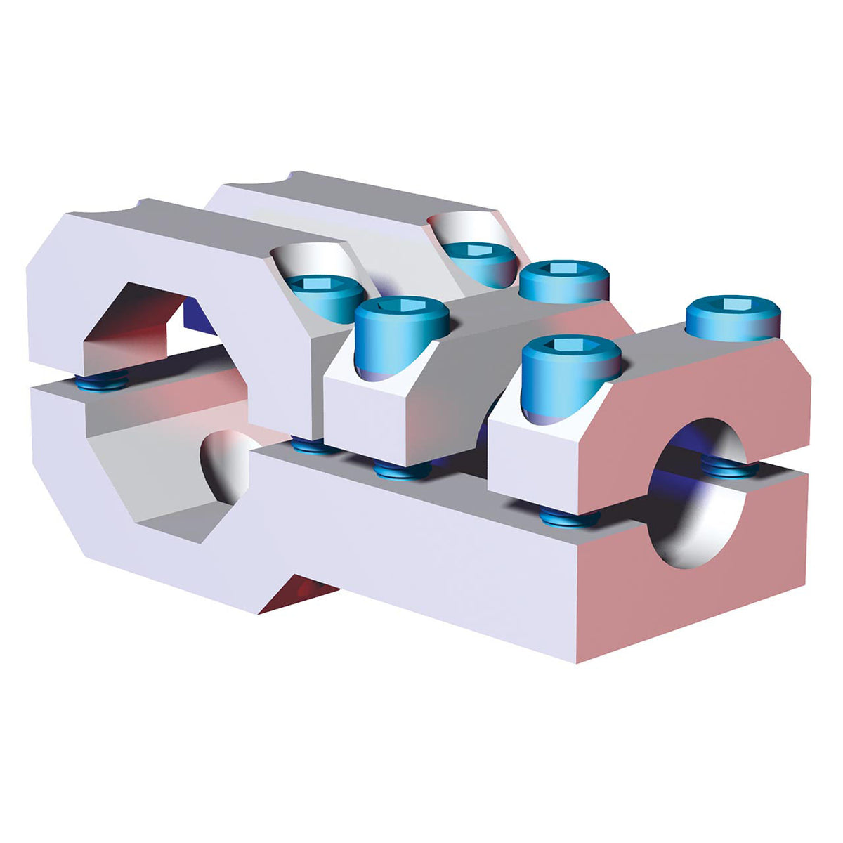 DESTACO CPI-TCA-25M-45B T-CLAMP - 25mm ROUND TO 45mm OCTAGON