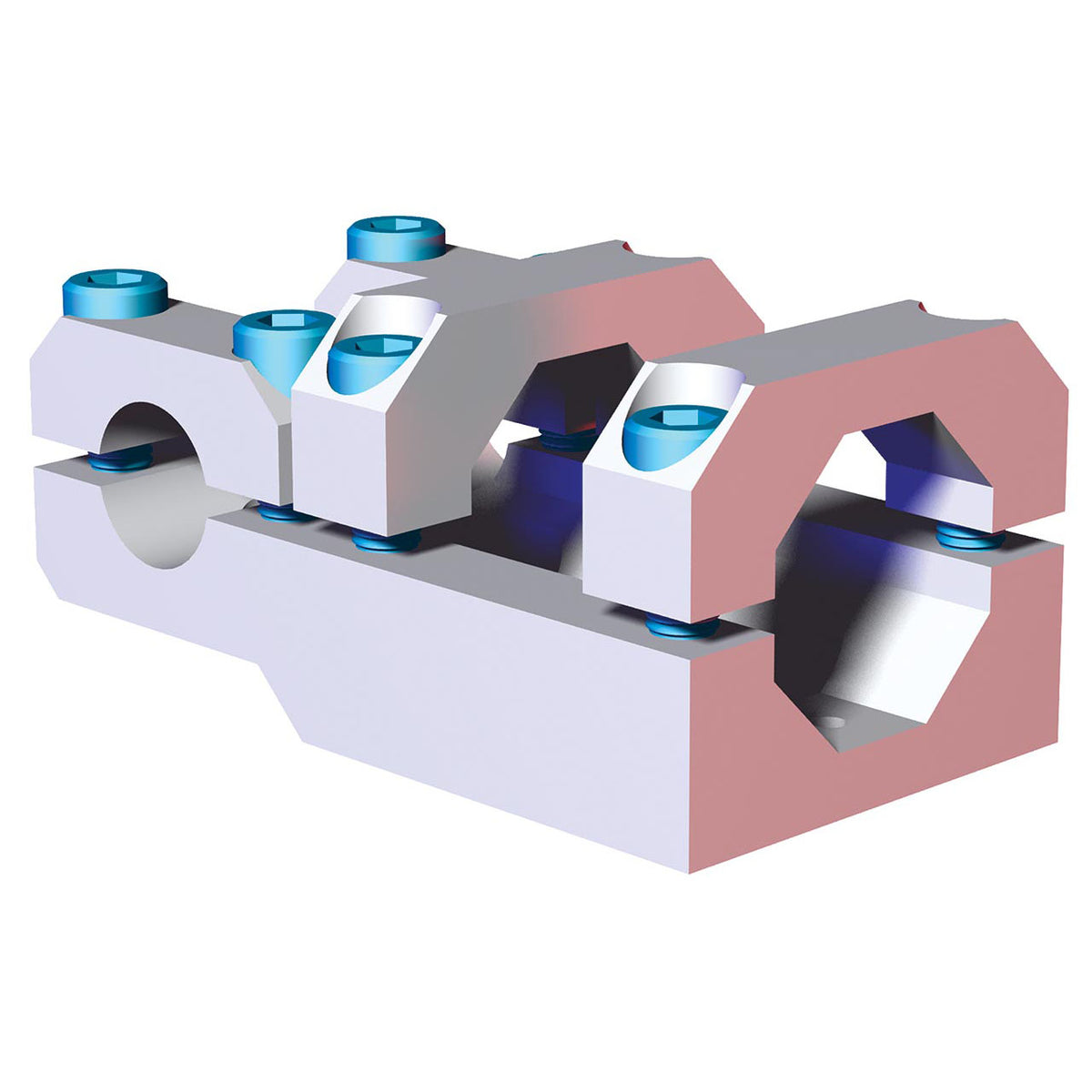 DESTACO CPI-TCA-45B-30B T-CLAMP - 45mm OCTAGON TO 30mm OCTAGON