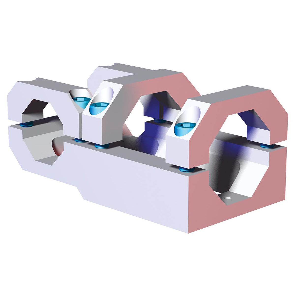DESTACO CPI-TCA-60B-45B T-CLAMP - 60mm OCTAGON TO 45mm OCTAGON