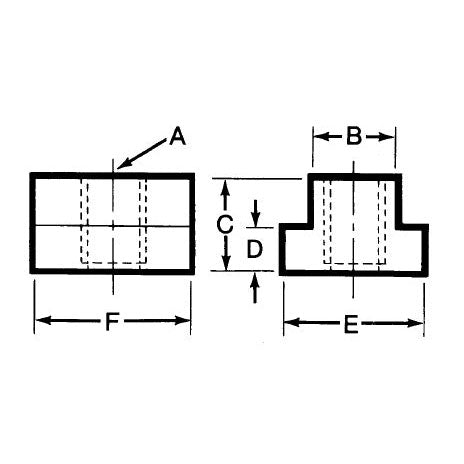 Te-Co 41507 Coupling - Extension Nuts 3/4-10