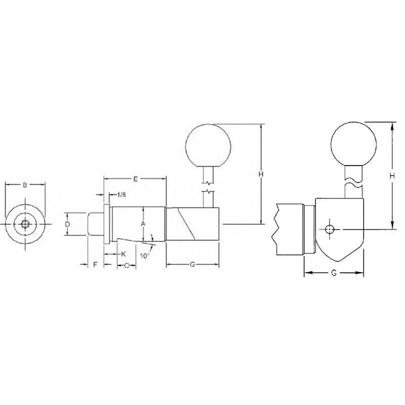 Te-Co 54957 Vertical Cam Operated Straight Index Plungers 2.0 Unfinished Ground