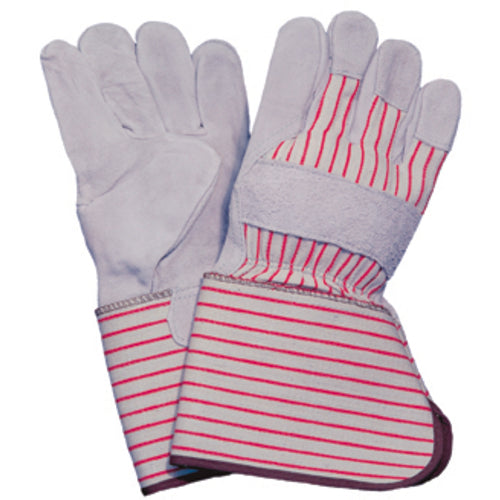 Wells Lamont LW0110500 Size L Leather Palm Gauntlet Cuff Glove Y3202L