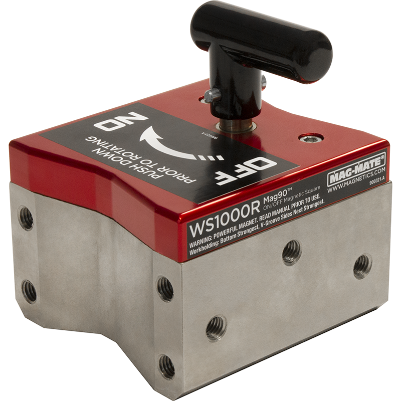 Industrial Magnetics MAG-MATE® On/Off Mag90 1000 Lb Cap WS1000R