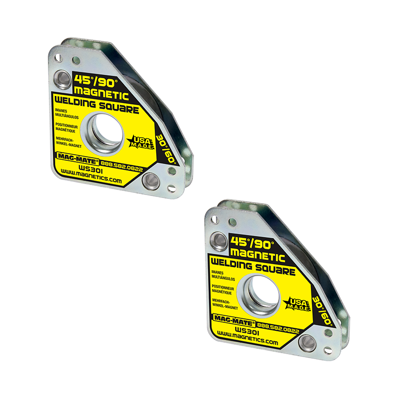 Industrial Magnetics MAG-MATE® Magnet Welding Square Compact 2Pk WS301PK02
