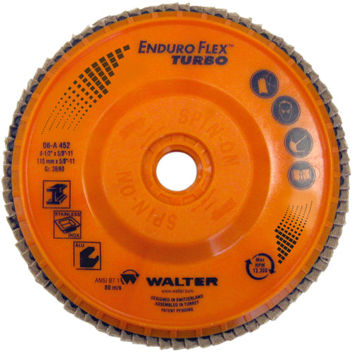 Walter Surface Tech WS0106A602 ENDURO-FLEX TURBO 6 GR36/60 SP-ON