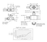 JERGENS WORK SUPPORT, MANUAL 300# CAP - 25201