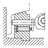 KIPP K0331.06 SPRING PLUNGER SPRING FORCE, WITH HEAD, D=6 L=20, FREE-CUTTING STEEL, COMP:PIN STEEL, PU=1