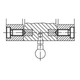 KIPP K0336.08 SPRING PLUNGER SPRING FORCE, WITH HEAD, D=M08 L=21, FREE-CUTTING STEEL, COMP:BALL STEEL, PU=10