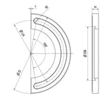 JERGENS CLAMPING FLANGE SET, K10 - 426825