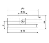 JERGENS Raised/Mounted Clamping Module-K10 Hydraulic w/Blow out - 480608