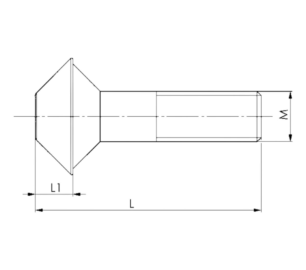 JERGENS ENGAGEMENT SCREW, K5, M6 X 1.025MM LONG - 306092