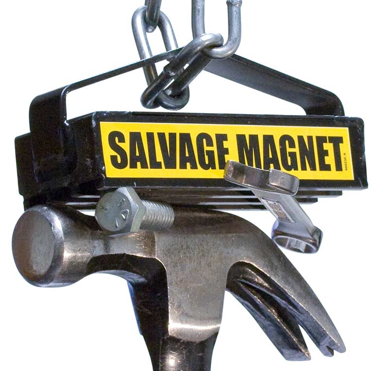 Industrial Magnetics MAG-MATE® Salvage Magnetic Retriever Lifts 5-1/4