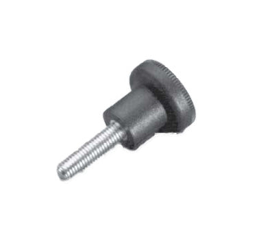 JERGENS KNOB, KNURLED WITH STUD, ERGOSTYLE 1/4-20 X 3/4 - 34494