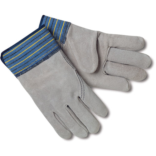 Memphis KB511417M Select Shoulder Leather Palm Gloves - Full Leather Back - 2-1/2