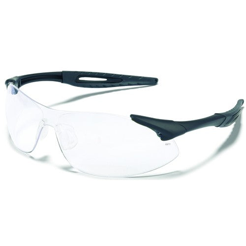 Crews KB85IA110AF Safety Glasses - Clear Anti-Fog Lens - Black Frame - IA1 Style