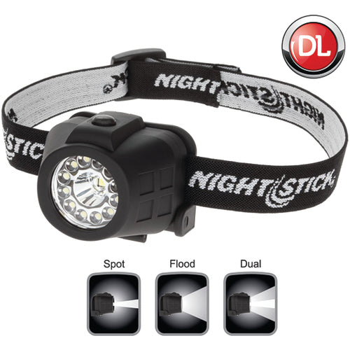 Bayco KE58NSP4603B NSP-4603B LED Waterproof Headlamp - 120/70 Lumens