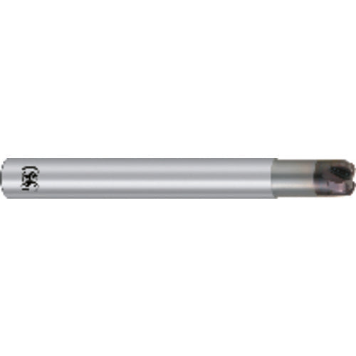OSG USA, Inc. TP4844700611 1/2 Dia. ?1/2 Shank ?0.2 DOC ?5 OAL, Carbide, WXS, 4 Flute, Round, Corner Radius, Solid End Mill